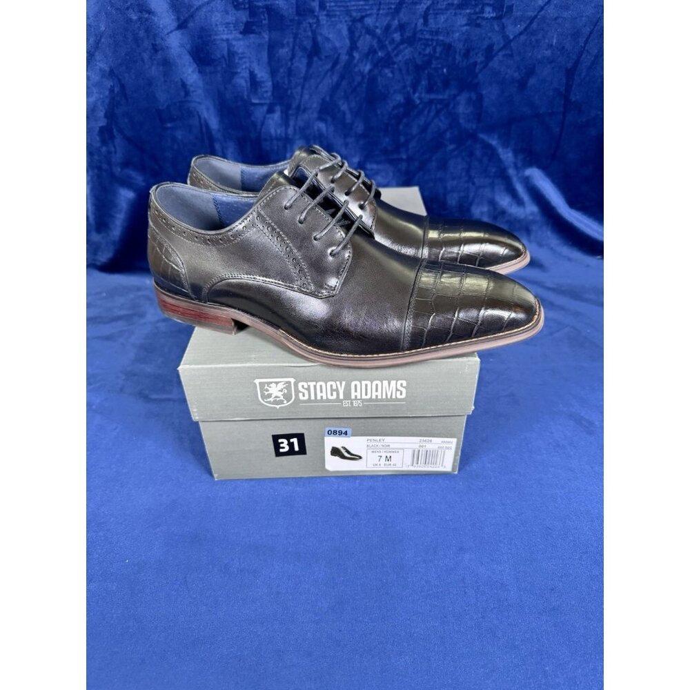 Stacy Adams Penley Black Men’s 7 0894
